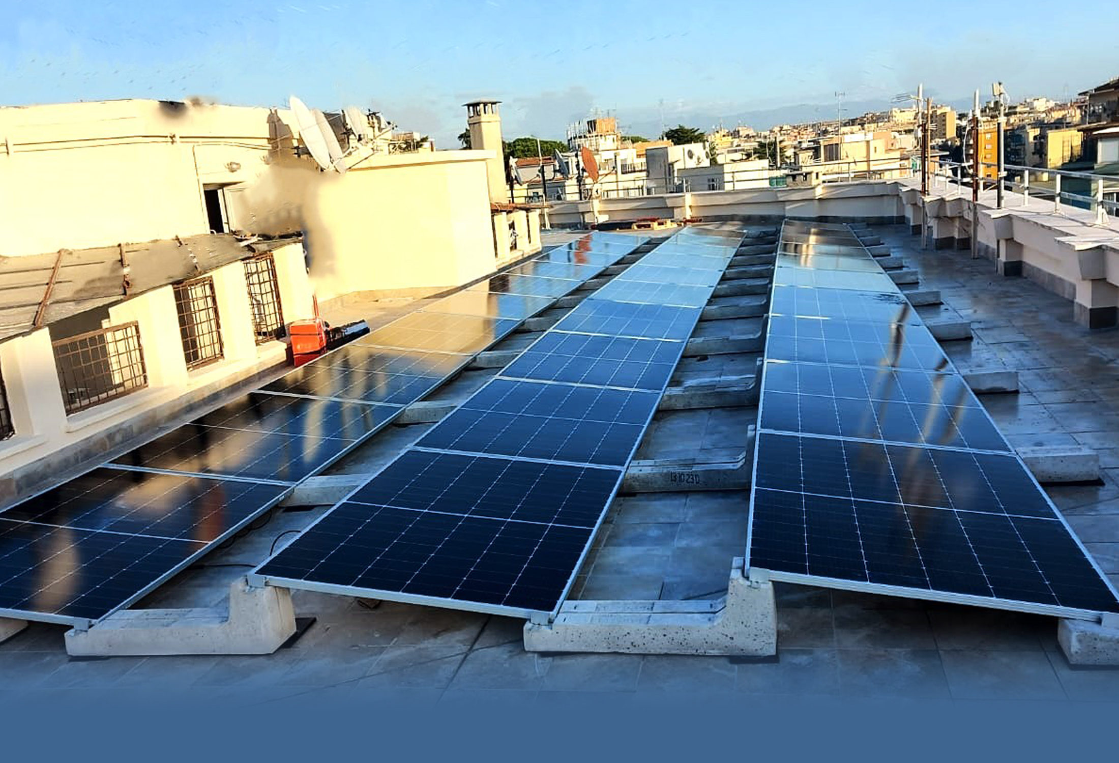 Impianto di riscaldamento Ibrido e Fotovoltaico per condominio quartiere Trieste (Roma)